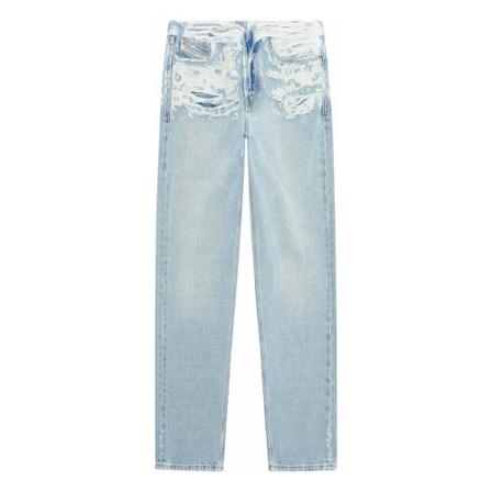 Diesel Straight Jeans , Blauw , Dames , Maat: W24