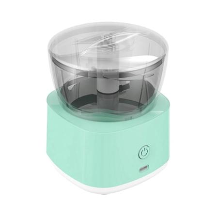 Mini Kjøttkverner Multifunksjon Trådløs Elektrisk Hvitløkstapper Auxiliary Food Processor Kjøkken green