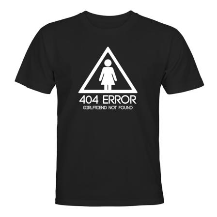 Tyttöystävää ei löydy - T-PAITA - UNISEX Svart - 4XL