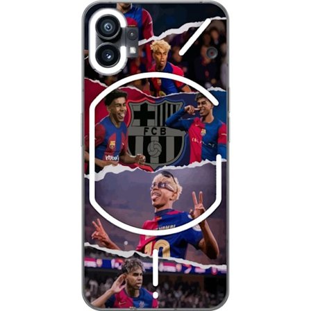 Kompatibelt Mobilskal till Nothing Nothing Phone (1) Yamal Fotboll Spelare Barcelona