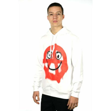 Moschino Hoodies , Wit , Heren , Maat: M