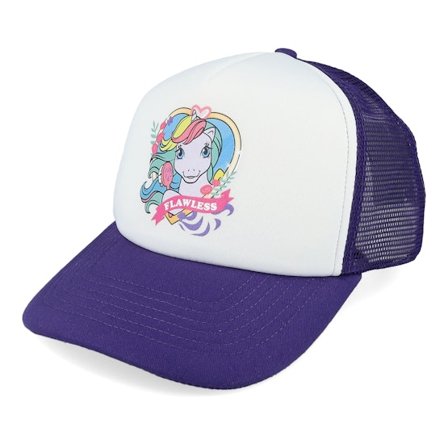 My Little Pony - Paars trucker Cap - Pony Flawless Purple Foam Trucker @ Hatstore