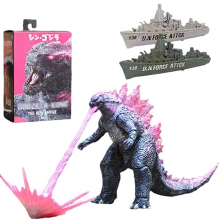 Godzilla vs. Kong leksaksactionfigur, rörliga leder Godzilla actionfigur