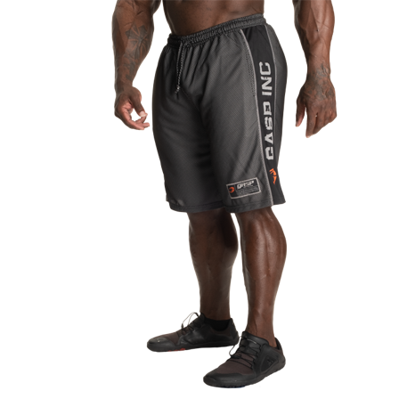 GASP No1 Mesh Shortsit Musta