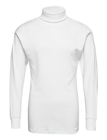 Jbs Roll Neck Shirt T-Langærmet Skjorte Hvid JBS