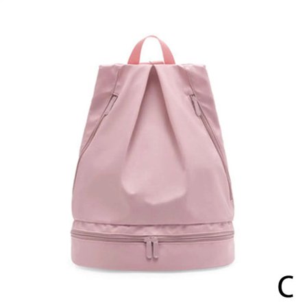 Våt Torr Separation Träningsväska Dam Flytande Väska Vattentät Strandryggsäck Flytande Väska Skolväskor med Skofack~02599