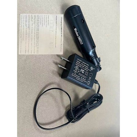 Genopladelig 2.4G ISM DMX512 Trådløs 3-bens Hunmodtager til Scene PAR Lys