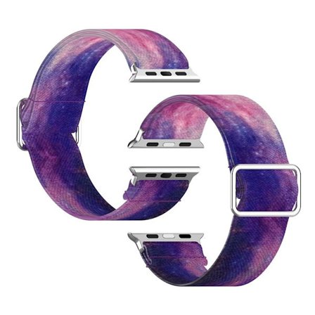 Apple Watch Series 6 / 5 44mm pattern printing watch band - Starry Sky