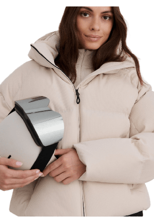 aim'n Cortina Puffer Jacket Friluftsjackor Dam Beige S