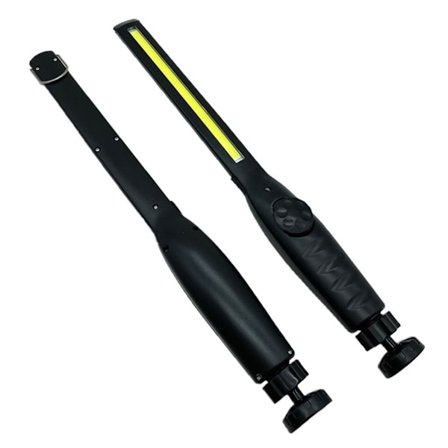 2x COB LED KFZ Arbejdslampe Akku Magnet Værkstedslampe Håndlampe Stanglampe USB