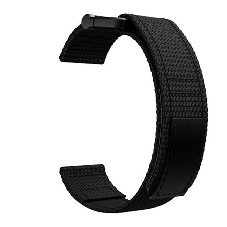 Garmin Fenix 6X/5X/3/3 HR armbånd 26 mm Nylon Black