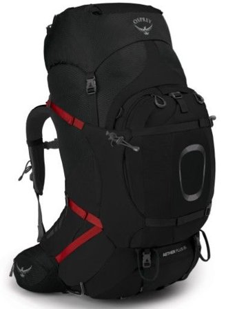 Osprey Aether Plus 85L Black