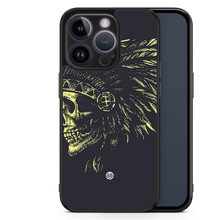 Bjornberry Skal iPhone 14 Pro -Dödskalle