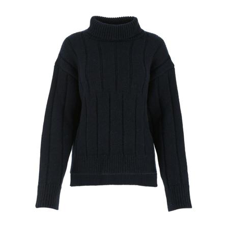 Jil Sander, Turtlenecks Zwart, Dames, Maat:S