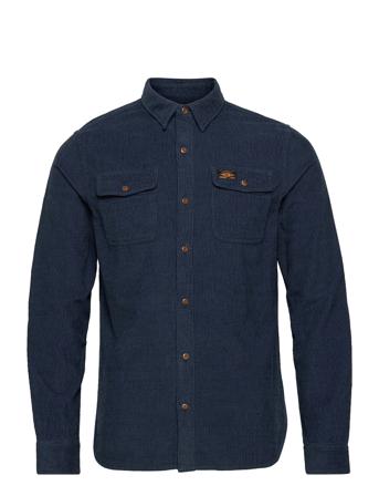 Trailsman Cord Shirt Skjorte Uformell Blå Superdry