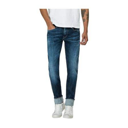Replay Slim-fit Jeans blå, Herr, Herr, Storlek: W33 L30