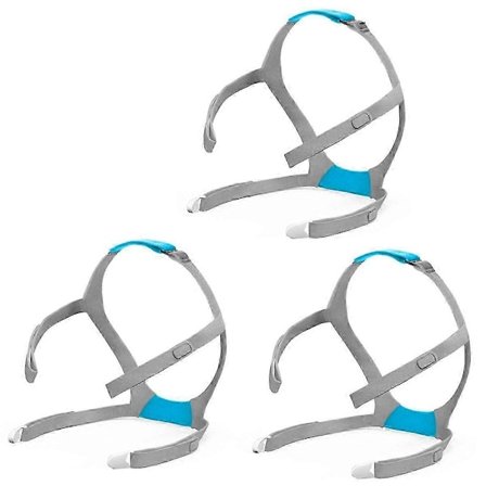 3-pak F30 CPAP Maske Hovedbåndsrem Erstatning, CPAP Hovedbånd kompatibel med Airfit F30, Justerbart Hovedbånd, m