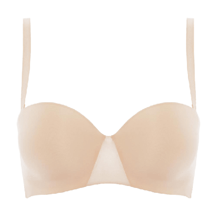 Chantelle Essentiall Bandeau t-shirt bra Bh Dam Beige E75