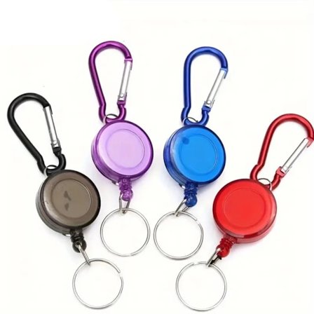Nøgleholder med udtrækkelig snor - Flere farvevalg