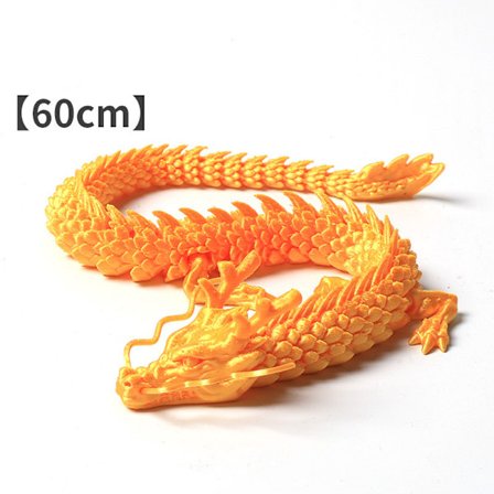 3D- printed artikulerad Dragon Fish Tank landskapsarkitekturdekoration