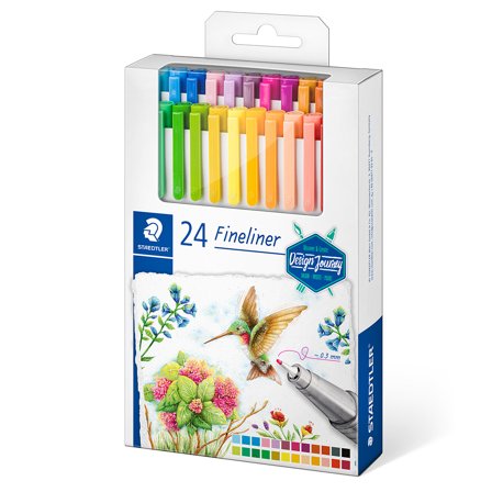 Staedtler Triplus Fineliner 24-pack
