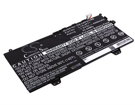 Batteri till Notebook, Bärbar dator för Lenovo Yoga 3 Pro 11, 80J80021US m.fl.