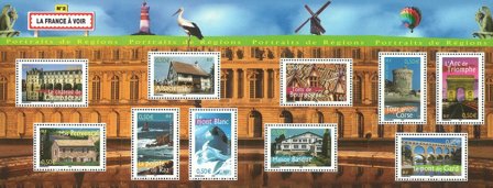 Frankrig - YT nr. 61 - Postfrisk miniark