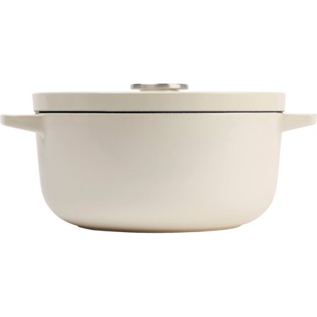 Kitchenaid Gjutjärnsgryta 22 cm/3,3 liter, almond cream - Gjutjärn | Matlagning > Kokkärl & Stekpannor > Grytor > Gjutjärnsgryta | Bagaren och Kocken