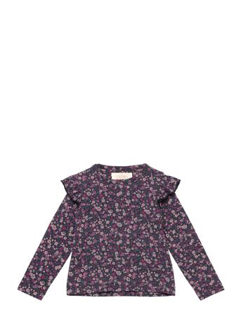 T-Shirt Ls Modal Patterned Creamie