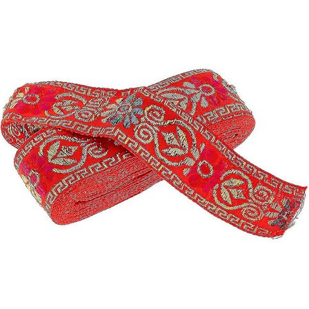 Jacquard Trim Fletning Broderet Bånd Håndværk Syning Retro Boho Etnisk Stof Bånd Trim Til Syning Håndværk Projekter 7m 6 Stilarter At Vælge