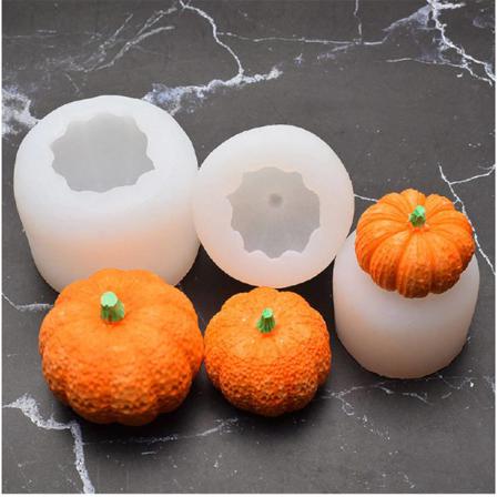 Halloween 3d Pumpa Form Handgjord Diy Mould