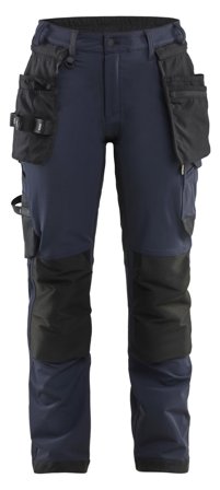 Blåkläder 712116458699D19 Arbejdsbuks marineblå/sort Marineblå/sort, Tøj