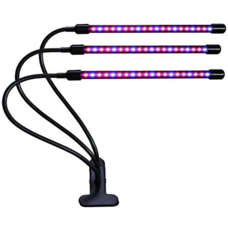 LED-växtlampa för blommor - Odla friska växter inomhus - Hortikulturell LED-lampa - UV-lampa för inomhusväxter