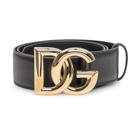 Dolce & Gabbana, Belts Zwart, Dames, Maat:90 CM
