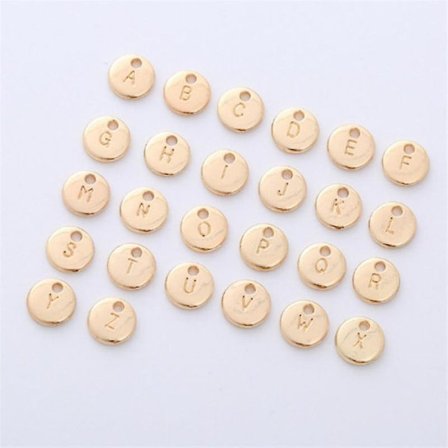 26 bokstäver ananas hänge halsband