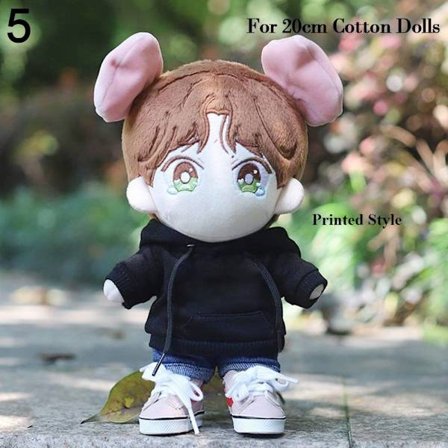 20 cm Dukketøj Dukke-hættetrøjer 5 5