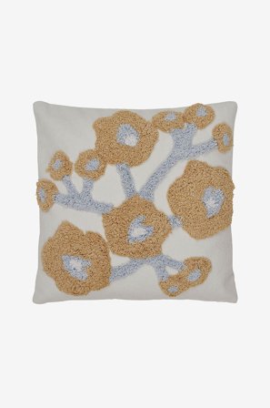 Eightmood - Pudebetræk Poppy 45x45 cm - Gul - Pyntepuder & pudebetræk - Fra Homeroom