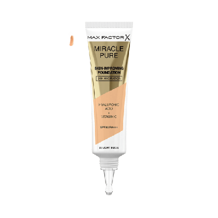Max Factor Miracle Pure Foundation Unisex Beige 30