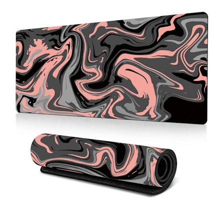 Abstrakt bølgemønster musematte stor varmeoverføring skrivebordsmatte abstrakt flytende kunst