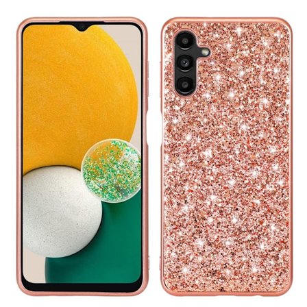 Glitter Samsung Galaxy A26 kotelot - Ruusukulta
