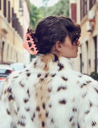 Maanesten Adriana Hairclaw Blush - Pink - ONE SIZE