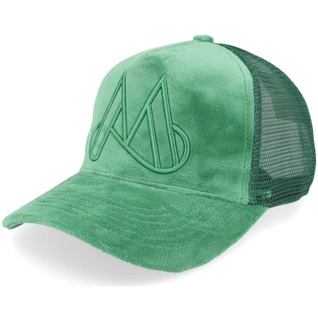 Maggiore - Verde trucker Gorra - Unlimited M Logo Green Cap Trucker @ Hatstore