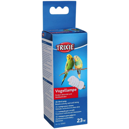 Trixie - Fuglelampe blå 23 W - Fugl - Fuglelamper - UV-lamper for fugl - ZOO.no