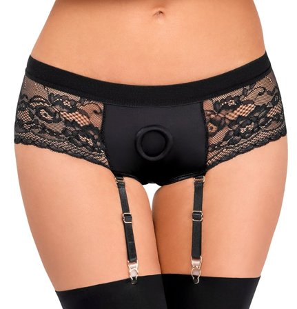 Bad Kitty: Strap-on panty Black - Vuxen.dk: For par