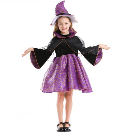 Häxdräkt För Flickor M