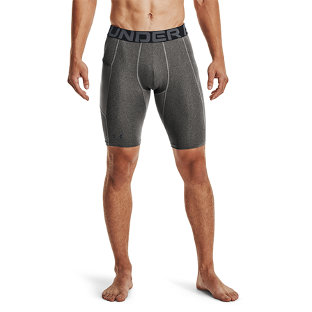 Under Armour UA HG Armour Long Shorts, Carbon Heather
