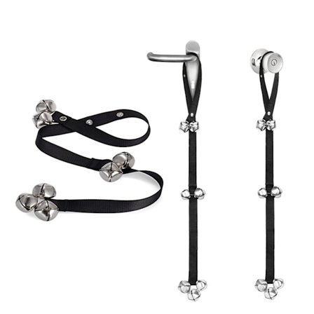 Trykknap Justerbare Hundetræningsklokker til Hvalpetræning, Ekstra Høje Klokker til Hunde, Kæledyrsprodukter til Alle Typer Hunde, 1 Pakke