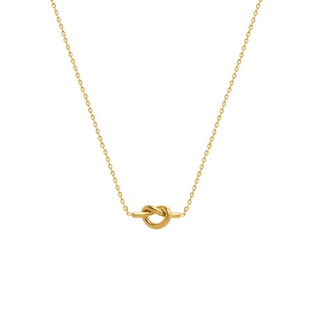 Kultaketju choker-kaulakoru, 18K kullattu hieno söpö sydämenmuotoinen