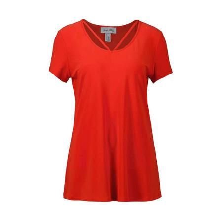 Joseph Ribkoff, T-Shirt Rood, Dames, Maat:M