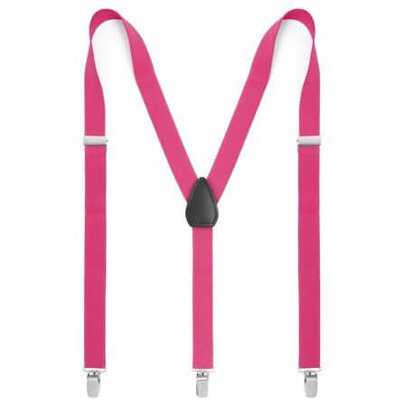 Tynde Fuchsia Seler til mænd - Clip-on seler